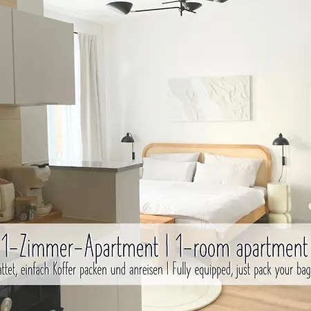 Apartnaest - Vollausgestattete 1 - Bis 4-zimmer L 24h Zugang Per Code L Check-in Anleitung Ueber Posteingang L Parkplatz Auf Anfrage L Fruehstueck Optional *